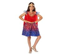 Rubies Wonder Woman Deluxe Costume per ragazze, vestito, fascia e mantello, ufficiale DC Comics, Warner B per Halloween, Carnevale, Natale e compleanni