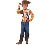 Rubies Woody Classic - Toy Story - Costume per bambini, grande, 128 cm