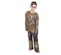 Rubies Zombie Contagioso per bambino e bambina, Non morti, Tuta stampata, Licenza Ufficiale per Halloween, Feste, Cosplay e Carnavele