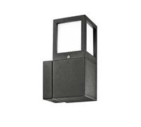 Rubik Applique da parete E27 ip54 antracite GES330 cubica