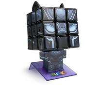 Rubik's Cube, Black Panther Cuber, giocattolo da collezione Marvel e decorazione da scrivania, stimolante rompicapo per i fan dei rivali Marvel e dei film d'azione, per bambini dagli 8 anni in su