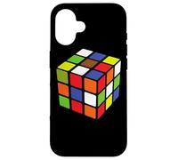 Rubiks Cube colorato 3x3 cubo matematico gioco velocità cubi puzzle Custodia per iPhone 16