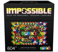 Rubik's Cube, Puzzle Rubik's Impossible, Puzzle lenticolare da 604 pezzi, a partire dai 14 anni