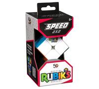 RUBIK'S, Cubo di Rubik's Speed 2x2, l'Originale Cubo di Rubik's, Cubo Professionale per Speedcuber, Stickerless, 8+ Anni