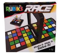 Rubik's Race, Classic Fast-Paced Strategy Sequence Brain Teaser Travel Board Game Two-Player Speed Solving Face-Off, Packaging May Vary, for Adults & Kids Age 7+