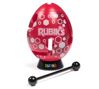 Rubik's 6073831 Smart Egg, uovo, gioco di pazienza: porta l'asta attraverso il labirinto, esercita concentrazione e abilità, selezione casuale, adatto a partire dai 6 anni, rosso
