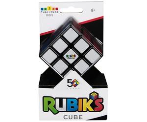 RUBIK's, SPIN MASTER, Il Cubo di Rubik's Classico 3X3, L'Originale, per bambini dagli 8+, Rompicapo Professionale a cobinazione di colori, problem-solving