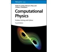 Rubin H. Landau Manuel J. Páez Cristian C. Bordei Computational Phys (Tascabile)
