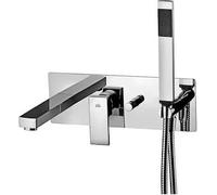 Miscelatore ad incasso per vasca Paffoni Elle con deviatore cromato EL001CR