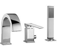 Rubinetteria Paffoni Level Miscelatore Bordo Vasca Con Deviatore Codice Prod: Les040cr