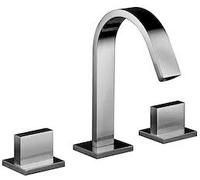 Paffoni Lavabo LEVEL Batteria lavabo scarico Clik-Clak (ZSCA050CR) lev.Piatta