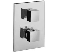 MISCELATORE DOCCIA INCASSO TERMOSTATICO A 3 VIE - LEQ519 CR LEVEL PAFFONI