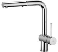 Rubinetteria Paffoni Light Rubinetto Cucina Con Doccia Estraibile Codice Prod: Lig285cr-Met
