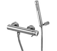 MISCELATORE DOCCIA ESTERNO A PARETE LIGHT PAFFONI FONTE LIG168 CR CROMATO ITALY