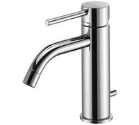 Paffoni Light - Miscelatore per lavabo, con sistema di scarico, cromato LIG075CR