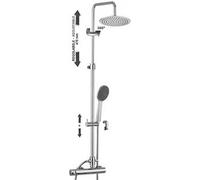 Colonna Doccia regolabile ZCOL686SK2CR MINI MASTER PAFFONI