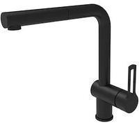 Paffoni Lavello RINGO Miscelatore lavello doccetta estraibile getto fisso nero opaco