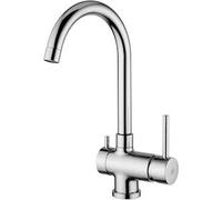 Miscelatore per lavello Paffoni Stick 3 ingressi cromato SK190CR