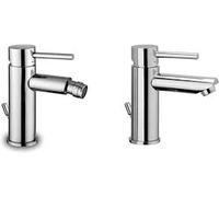 Rubinetteria Paffoni Stick Set Rubinetto Lavabo E Bidet Codice Prod: Sk075hcr Sk135hcr