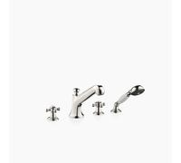 Dornbracht MADISON mitigeur bain 4 trous pour montage sur jante de baignoire, saillie 225 mm, 27502360-08, 27502360-08, Colorazione: platino
