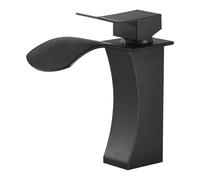 Rubinetti caldi e freddi del bacino della cascata resistente agli spruzzi d'ottone del bagno