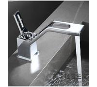 Rubinetti caldi e freddi del bacino di ritaglio del rame del bagno a prova di spruzzi