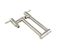 Rubinetti da cucina, Rubinetto da cucina pieghevole in ottone a parete for riempitivo girevole Pieghevole retrattile for lavabo elasticizzato rotante for per lavanderia, camper, bar