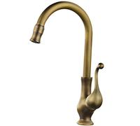 Rubinetti da cucina Rubinetto Miscelatore in ottone in antico vintage Girevole a 360° for esterno