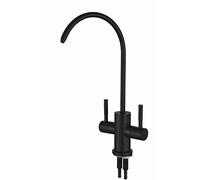 Rubinetti del bacino 1 pz 1/4 ''Doppio Fori Lavello Rubinetto Rubinetto Ad Osmosi Inversa Ro Filtro Acqua Potabile Rubinetto Della Cucina