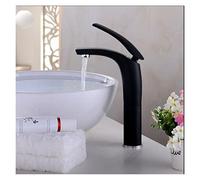 Rubinetti del bacino Miscelatore freddo caldo/nero/rosso Bagno Bacino Tappo in ottone Oro/Chorme/Bianco/Rosso/Nero Rubinetto rubinetto(Black tall)