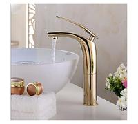 Rubinetti del bacino Miscelatore freddo caldo/nero/rosso Bagno Bacino Tappo in ottone Oro/Chorme/Bianco/Rosso/Nero Rubinetto rubinetto(Gold tall)