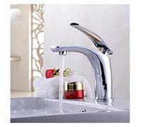 Rubinetti del bacino Miscelatore freddo caldo/nero/rosso Bagno Bacino Tappo in ottone Oro/Chorme/Bianco/Rosso/Nero Rubinetto rubinetto(Chrome short)