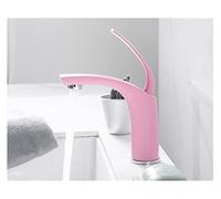 Rubinetti del bacino Rubinetti rosa Amore Amore Colore Cascata Rubinetto Rubinetto da bagno Rubinetto da bagno Hot and Cold Basin Miscelatore rubinetto rubinetto in ottone Lavello Lavello(Short)