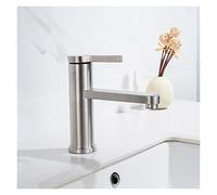 Rubinetti del lavandino del bagno, Rubinetto da bagno Black Bathroom Basin rubinetto Freddo e calda Acqua Miscelatore Lavello Tap Single Maniglia con impugnatura and GoldTap(Light Green)