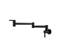 Rubinetti del lavello da cucina tocchetto for colpetti for monte a parete pieghevole,Senza Perdite(Style E Black)