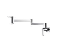 Rubinetti del lavello da cucina tocchetto for colpetti for monte a parete pieghevole,Senza Perdite(Style A Chrome)