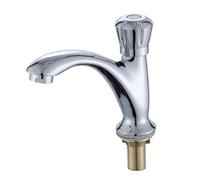 Rubinetti for bagno Rubinetto singolo for lavabo freddo Maniglia for uso domestico Rubinetto for lavabo WC Balcone Lavanderia Piscina(GaoJiao)