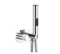 Rubinetti For Bidet Da Bagno Brush Gold, Spruzzatore For A Parete For WC, Miscelatore For Acqua Calda E Fredda, Doccia Pressione Dell'Acqua Regolabile(Chrome Finished)