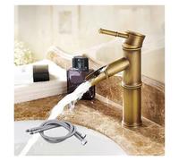 Rubinetti for lavabo Rubinetto for bagno a cascata Miscelatore monocomando for for vasca in ottone anticato,Anticorrosione(Brass - Color A)