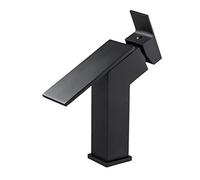 Rubinetti for lavabo Rubinetto for lavabo in ottone nero a cascata Rubinetto for bagno