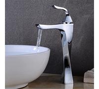 Rubinetti Miscelatore lavabo Rubinetto bagno Lavelli in ottone cromato acqua calda e fredda a cascata