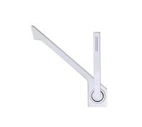 Rubinetti miscelatori for lavabo caldo e freddo grigio pistola, rubinetto miscelatore for bagno stile cascata creativo, kit accessori for rubinetti in metallo,Resistente all'alta Pressione(Chrome)