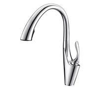 Rubinetti per Cucina e Bagno, Rubinetto per Vasca da Pavimento con beccuccio Girevole, Rubinetto per Vasca da Pavimento in Ottone retrò con doccetta a Forma di Telefono, miscelator