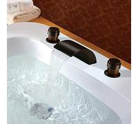 Rubinetti per lavabo antichi Rubinetti per acqua calda e fredda Vintage Bagno Lavello Infissi Stile Classico In Ottone Durevole Facile Installazione Design Retrò 693 Modello