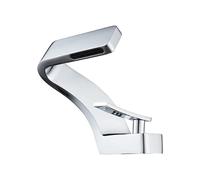 Rubinetti per lavabo Black Bathroom Deck Mounted Basin Faucet Single Hole Sink Tap Hot And Cold Water Mitigeur Salle De Bain Mixer(Color-7)