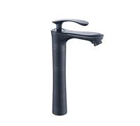 Rubinetti per lavabo da Bagno Touch On, lavabo Alto, lavabo Antico in Bronzo lucidato a Olio, monoforo, Miscelatore per lavabo Moderno Nero, Acciaio Inossidabile 304