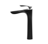 Rubinetti per lavabo, Rubinetti del bacino dell'oro Miscelatore lavello della maniglia a freddo calda mazzo lavaggio crane dell'acqua rosa/nero(Rose Red)