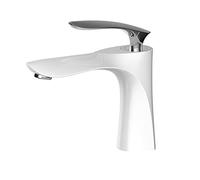 Rubinetti per lavabo, Rubinetti del bacino dell'oro Miscelatore lavello della maniglia a freddo calda mazzo lavaggio crane dell'acqua rosa/nero(Purple)