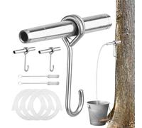 Rubinetti per sciroppo d'acero, kit di maschiatura per sciroppo d'acero, rubinetti per sciroppo d'acero in acciaio inox, attrezzatura per maschiatura per sciroppo d'acero, sciroppo d'acero a risparmio