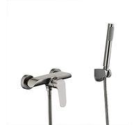 Rubinetti per vasca da bagno con attacco per doccia Miscelatori per vasca/vasca/doccia Miscelatore a parete Set per vasca Miscelatori per doccia caldi e freddi-Golden-B buono Stabilize